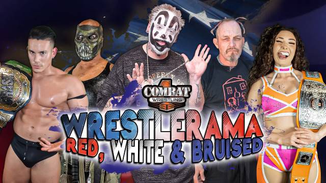 Combat 1 - WrestleRama: Red, White & Bruised